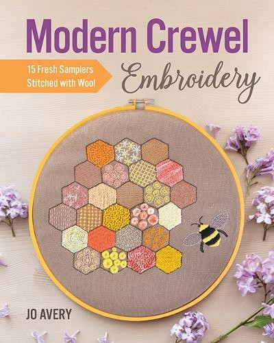 Jo Avery Modern Crewel Embroidery (Tascabile)