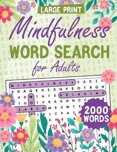 Laura Bidden Mindfulness Word Search for Adults Large Print (Tascabile)