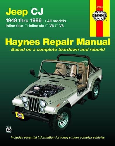 Jeep CJ for Jeep CJ models, Scrambler, Renegade. Laredo & Gol (Copertina rigida)