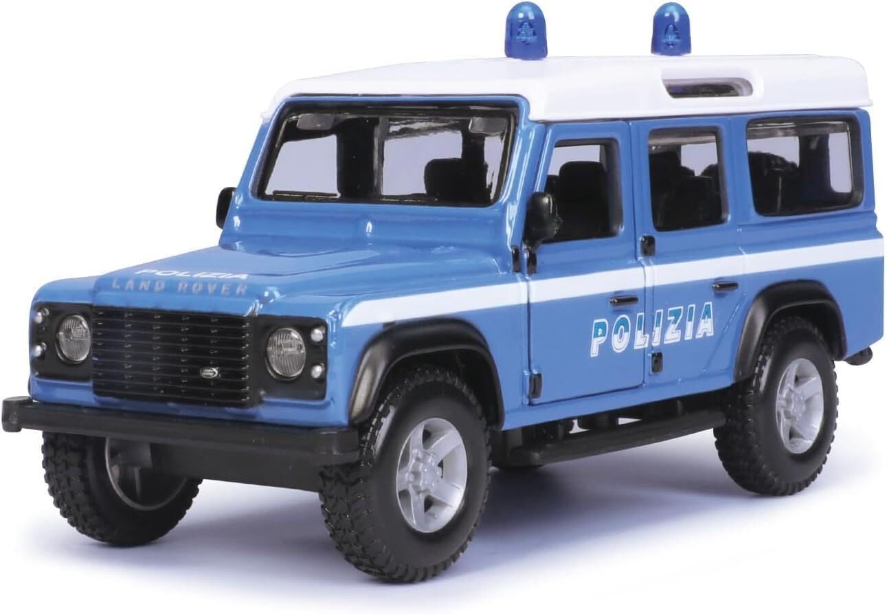 Bburago: Land Rover Defender With Polizia Livery 1:32 -