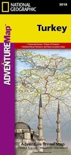 Turkey: Travel Maps International Adventure Map [Blank book]