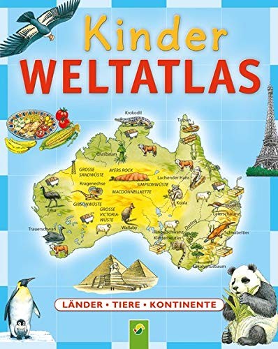 Kinder Weltatlas Book NUOVO