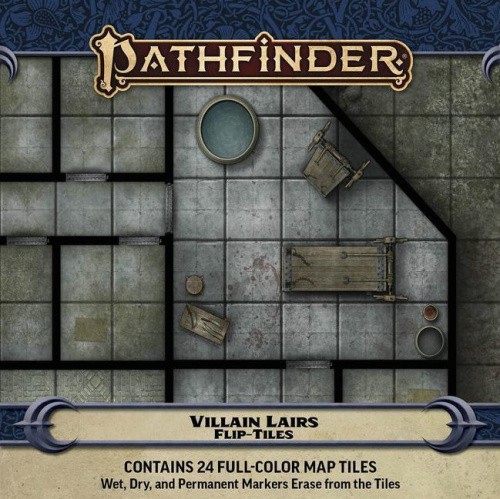Pathfinder Flip-Tiles: Villain Lairs Set by Jason Engle [Gift/Card]