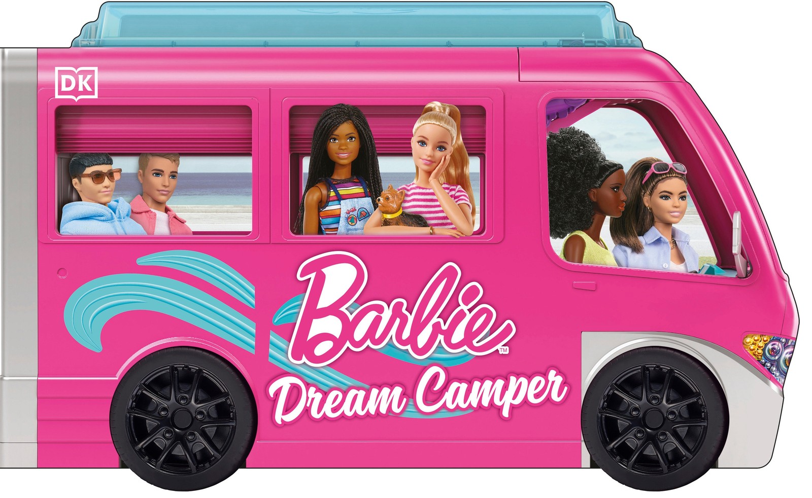 DK Barbie Dream Camper (Libro di cartone) Wheelie Books