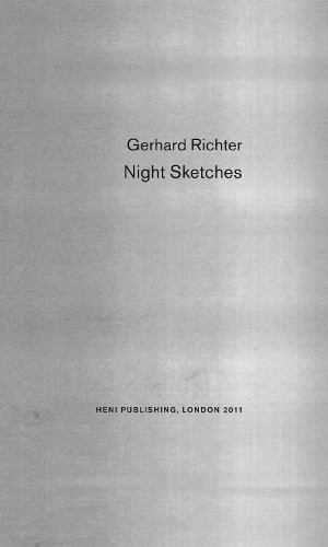 Gerhard Richter Night Sketches (Copertina rigida)