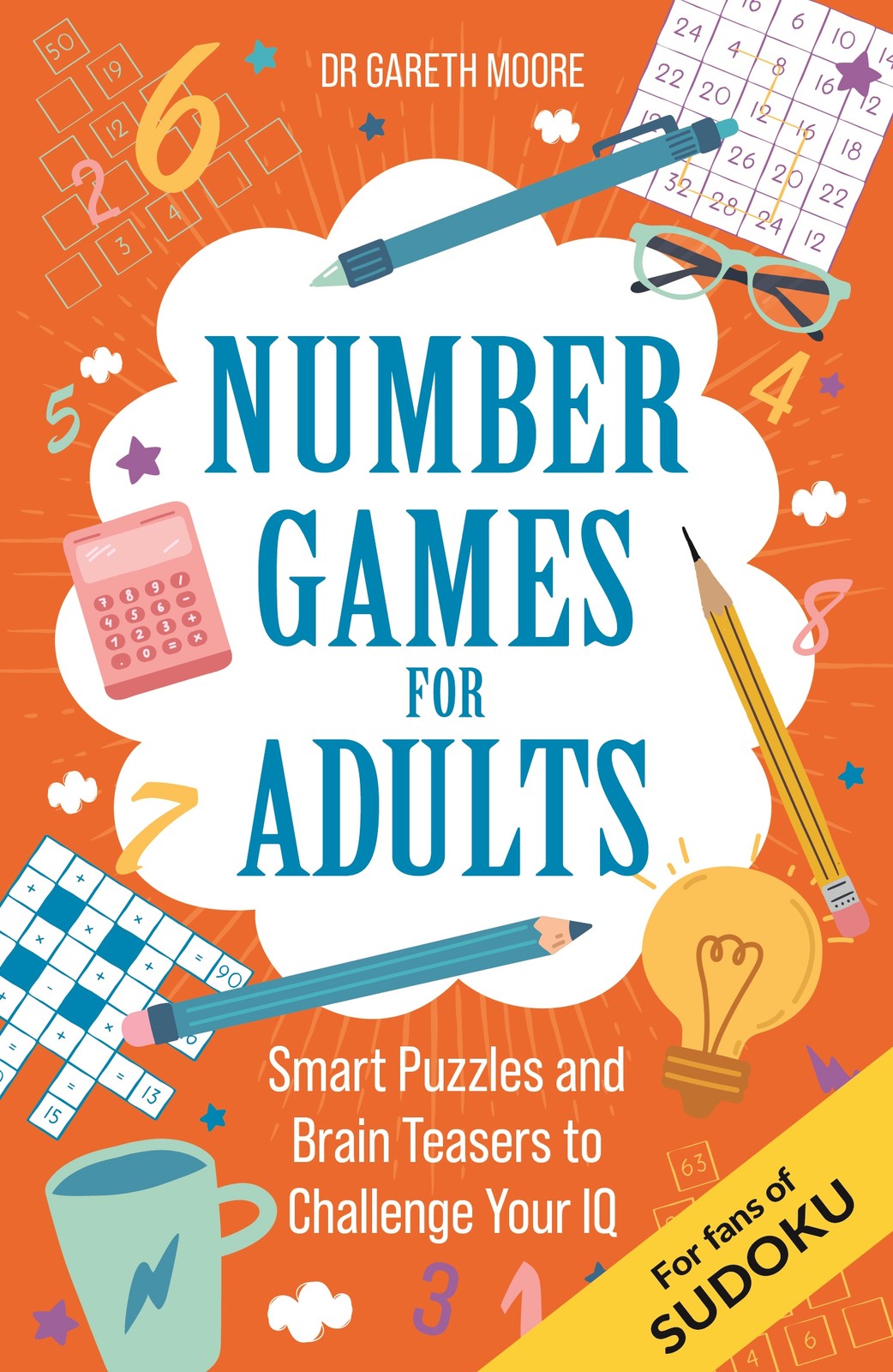 Gareth Moore Number Games for Adults (Tascabile) Brain Games for Adults