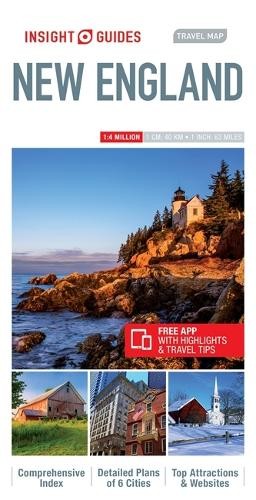 Insight Guides Travel Map Insight Guides Travel Map New England (Map)