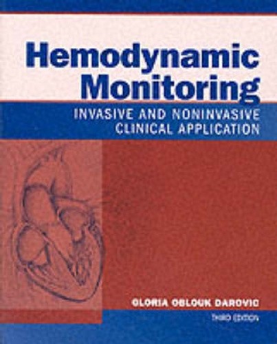 Hemodynamic Monitoring: Invasive and Noninvasive Clinical Application