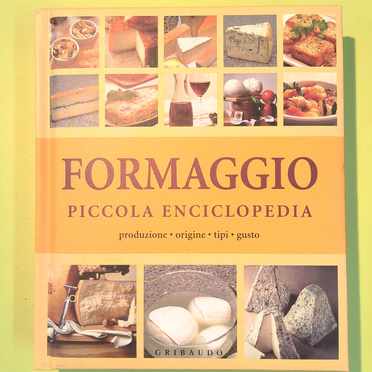 FORMAGGIO PICCOLA ENCICLOPEDIA GRIBAUDO