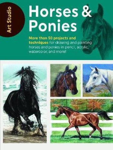 Art Studio: Horses & Ponies: More than 50 projects and techniques for drawing
