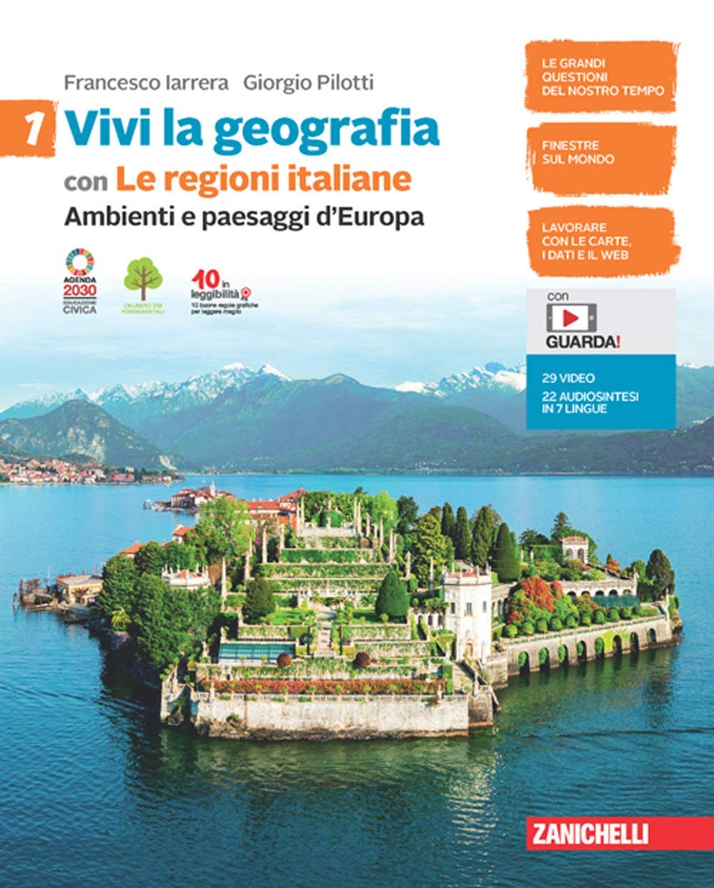 9788808320179 Vivi la geografia. Con Le regioni italiane Per la ...ropa (Vol. 1)