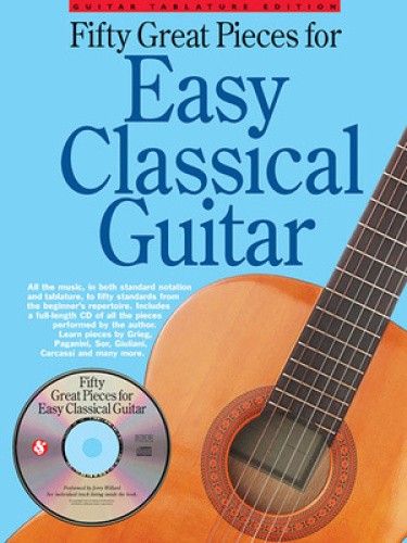 Fifty Great Pieces for Easy Classical Guitar [Mixed media product]