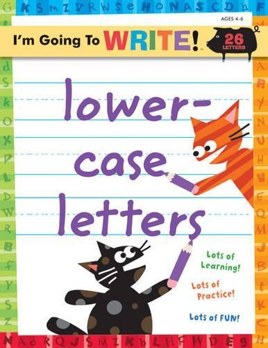 Harriet Ziefert I'm Going to Write™ Workbook: Lowercase Letters (Tascabile)
