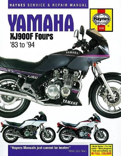 Yamaha XJ900F Fours (83 - 94) Haynes Repair Manual (Tascabile)