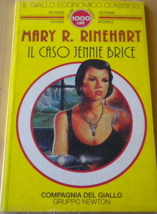 Il caso Jennie Brice	Rinehart Mary R	Newton	libro	1994	giallo economico romanzo
