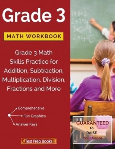Math Workbooks Grade 3 Team Grade 3 Math Workbook (Tascabile)