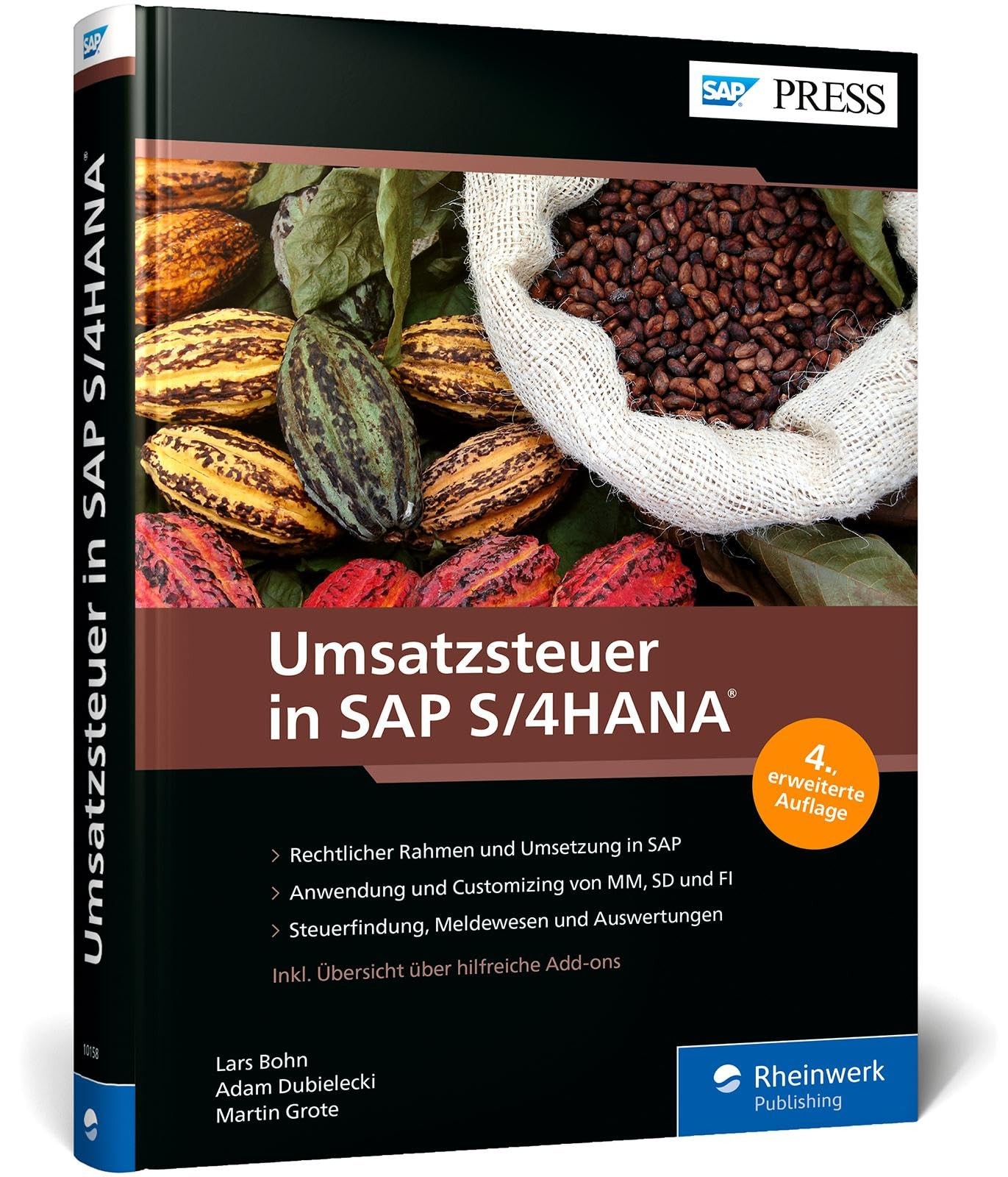 Martin Grote La Umsatzsteuer in SAP S/4HANA: Steuerliche Hera (Copertina rigida)
