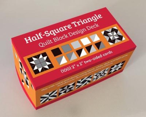 Half-Square Triangle Quilt Block Design Deck by C & T Publishing
