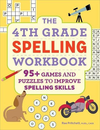 Rae Pritchett MEd, CAGS The 4th Grade Spelling Workbook (Tascabile)