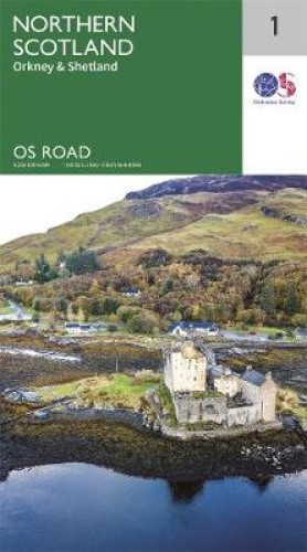 North Scotland. Orkney & Shetland (OS Road Map) [Sheet map, folded]