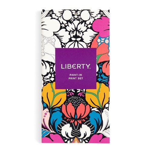 Galison Liberty London Liberty Paint-In Print Set (Postcards)