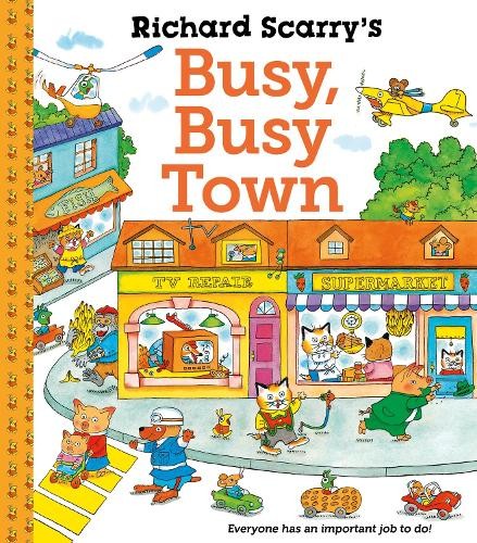 Richard Scarry Richard Scarry's Busy Busy Town (Tascabile)