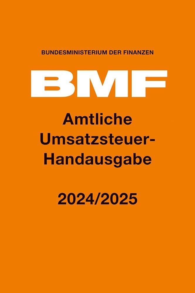 Bundesministerium der Finan Amtliche Umsatzsteuer-Handausgabe 2024/2 (Tascabile)