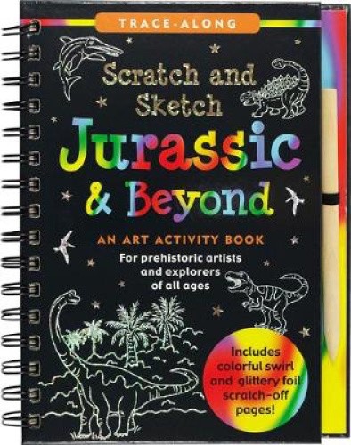 Scratch & Sketch Jurassic (Trace Along) by Peter Pauper Press Inc [Blank book]