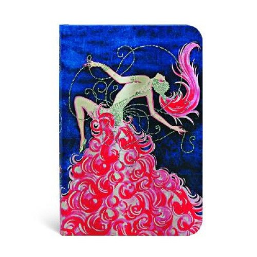 Paperblanks Cabaret Cabaret Vintage Vogue Hardcover Mini Unlined Elastic Band