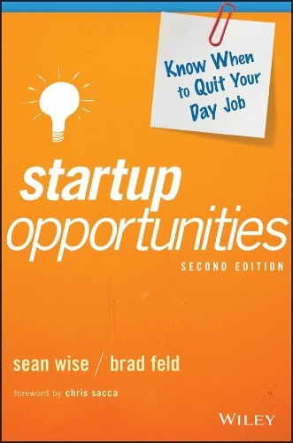 Sean Wise Brad Feld Startup Opportunities (Copertina rigida) Techstars