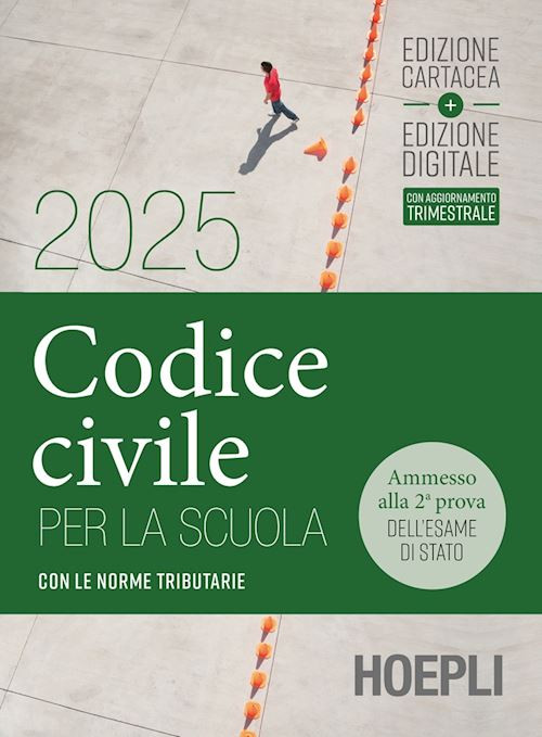 CODICE CIVILE PER LA SCUOLA - 2025  - AA.VV. - HOEPLI
