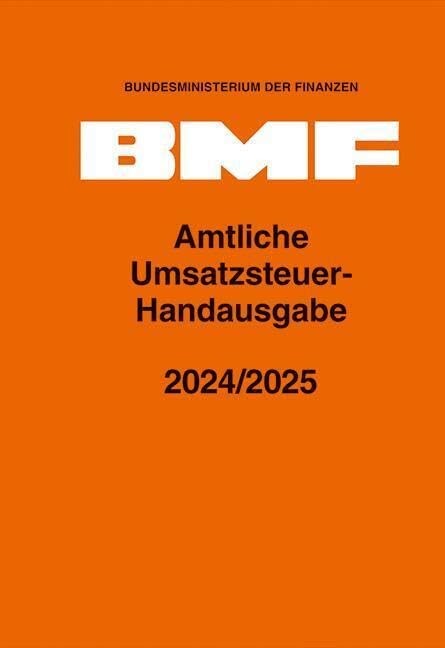 Bundesministerium der F Amtliche Umsatzsteuer-Handausgabe 20 (Copertina rigida)