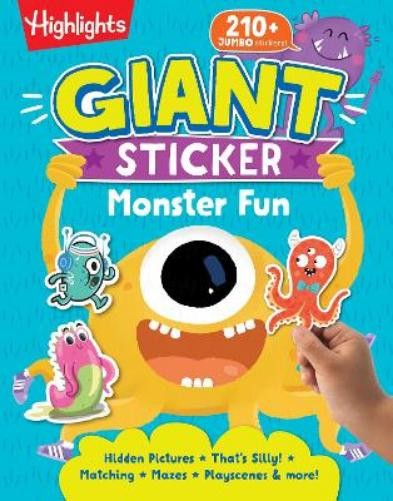Giant Sticker Monster Fun (Tascabile) Giant Sticker Fun