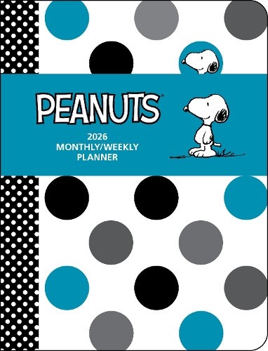 Peanuts(r) 12-Month 2026 Monthly/Weekly Planner Calendar [Blank book]