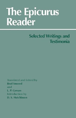Lloyd P. Gerson Epicurus The Epicurus Reader (Tascabile) Hackett Classics