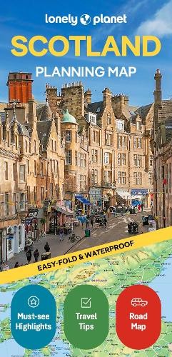 Lonely Planet Lonely Planet Scotland Planning Map (Map) Map