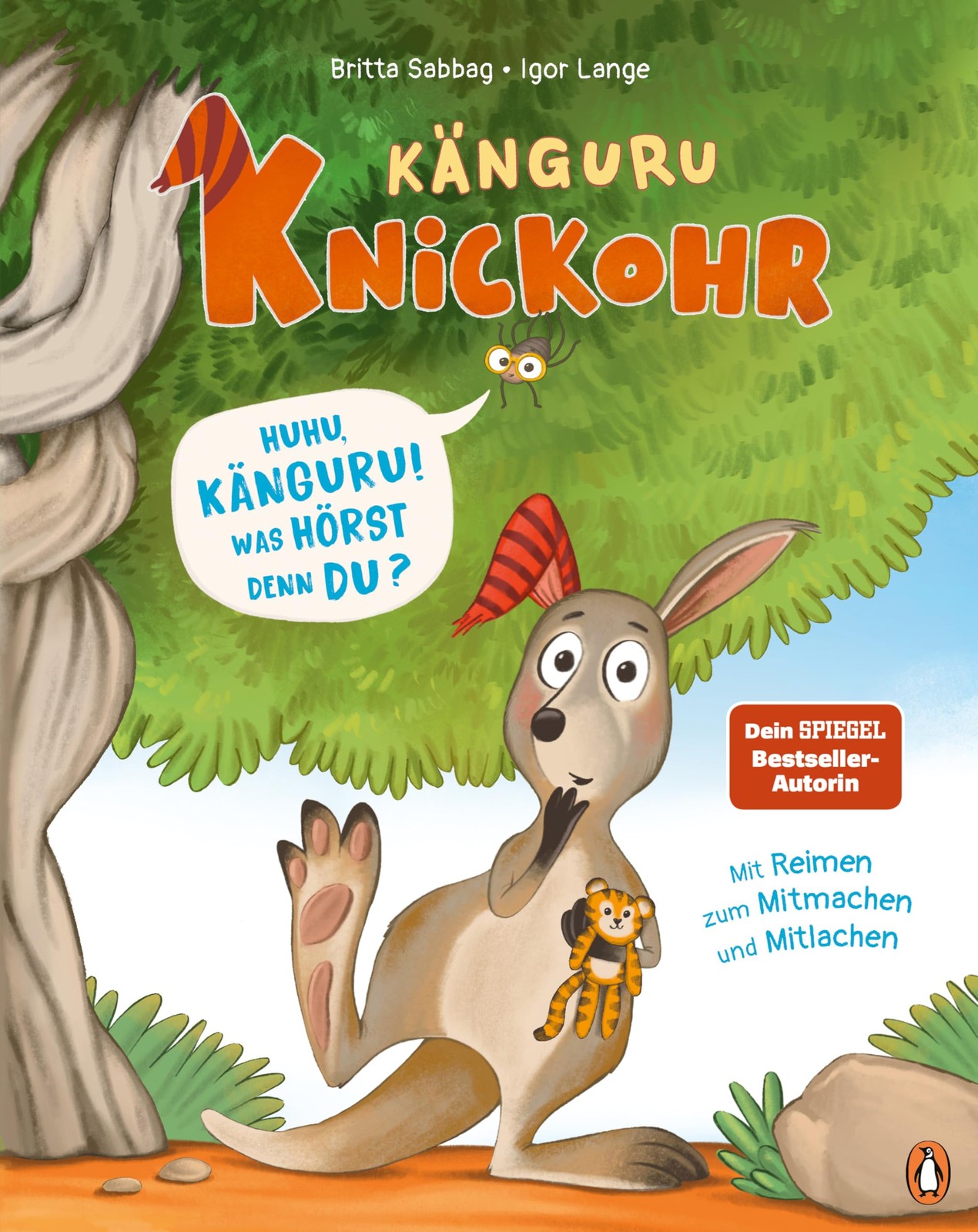 Britta Sabbag I Känguru Knickohr – Huhu, Känguru! Was hörst d (Copertina rigida)