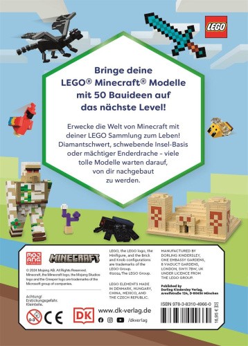LEGO Minecraft Ideas: With Exclusive Mini Model (LEGO Ideas) by Shari Last