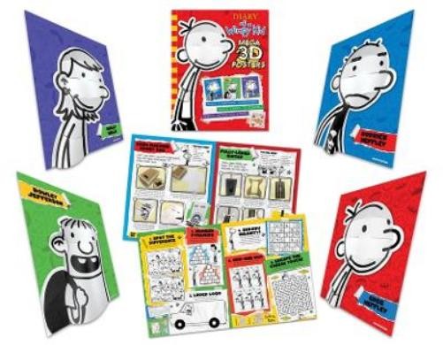 Jeff Kinney Diary of a Wimpy Kid: Pop Heads - 3D Crafts (Tascabile)