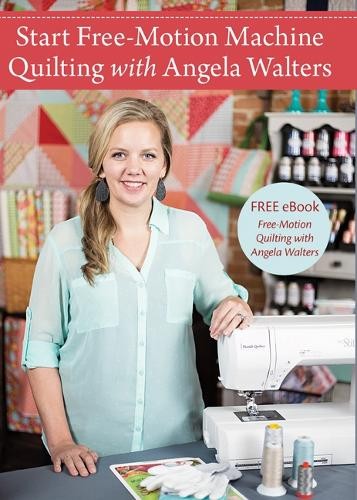 Angela Walters Start Free-Motion Machine Quilting with Angela Walters (DVD)