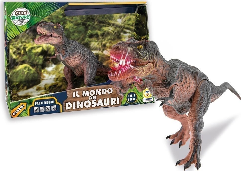 Teorema: Geo Nature - T-Rex Con Suono E Parti Movibili - Open Touch Box -