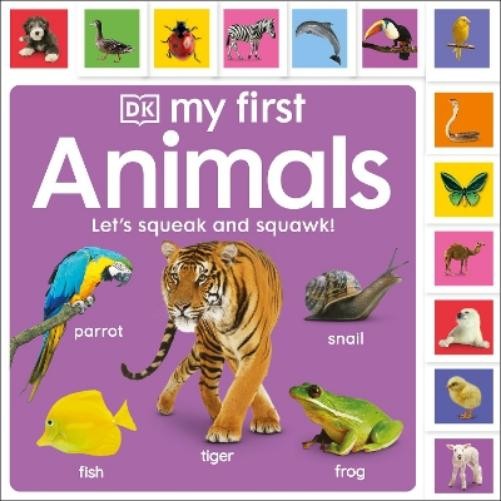 My First Animals: Let's Squeak and Squawk! (Libro di cartone)