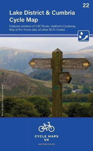 Cycle Maps UK Lake District & Cumbria Cycle Map 22 (Map) Cycle Maps UK