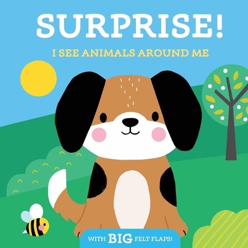 Little Genius Books Surprise! I See Animals Around Me (Libro di cartone)