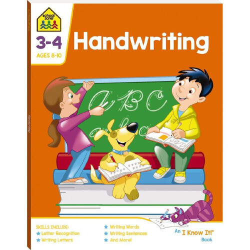 Handwriting: An I Know It! Book (School Zone) (Writing) by Hinkler Pty Ltd