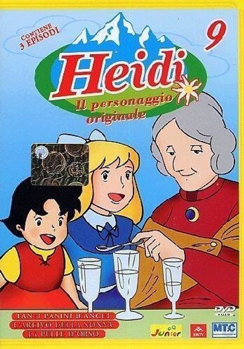 Dvd Heidi #09 - Tanti Panini Bianchi
