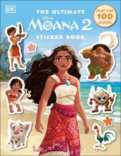 Ruth Amos Disney Moana 2 Ultimate Sticker Book (Tascabile) Ultimate Sticker Book