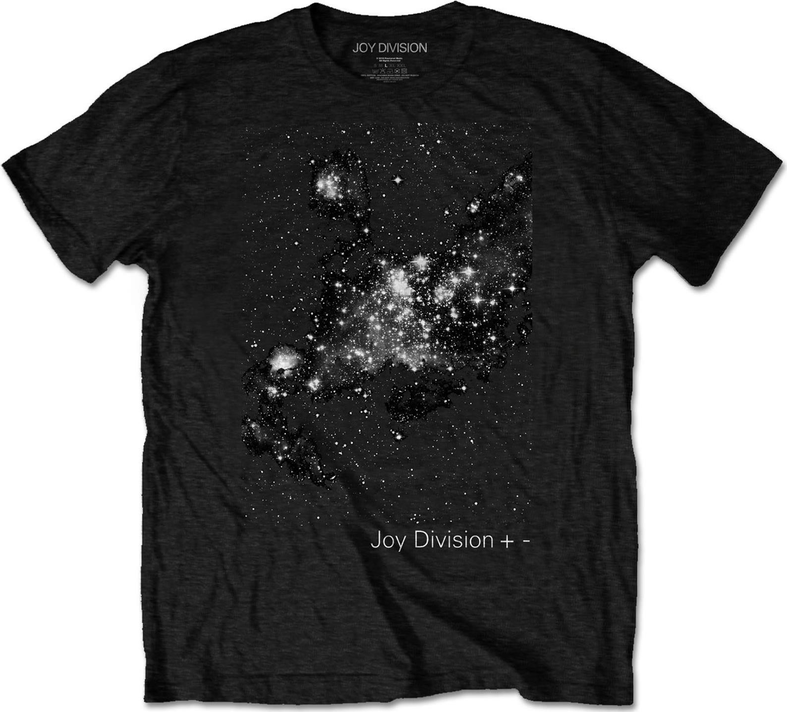 Joy Division: Rock Off - Plus/Minus Black (T-Shirt Unisex Tg. L) -