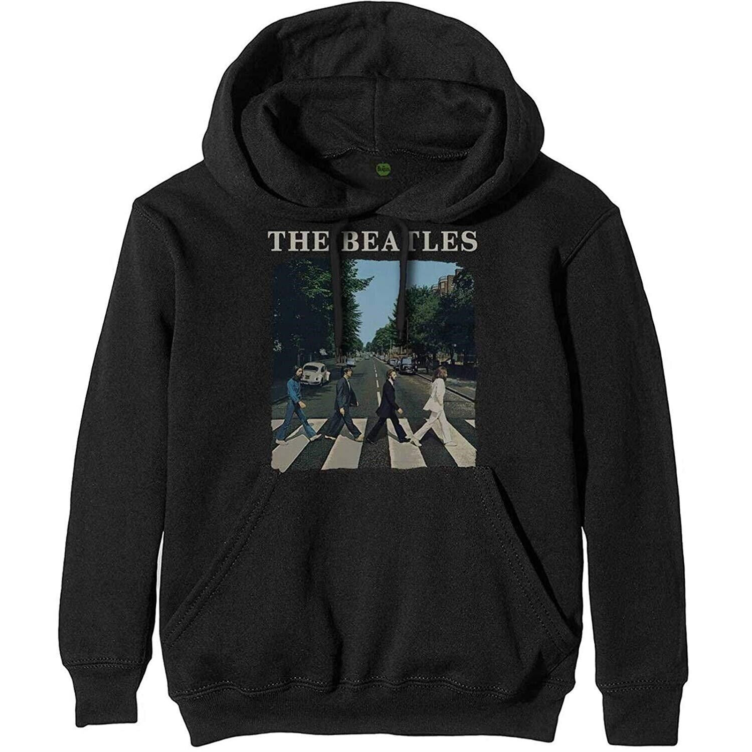 Beatles (The): Abbey Road (Felpa Con Cappuccio Unisex Tg. L) -