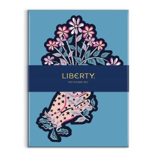 Liberty Ianthe Hand Shaped Notecard Set by Galison [Gift/Card]